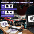 PeriPage P90 Wireless Tattoo Stencil Printer, เครื่องสักความร้อนพร้อมกระดาษลายฉลุ, ชุดเครื่องพิมพ์รอยสักแบบพกพา, เข้ากันได้กับโทรศัพท์มือถือแท็บเล็ตและคอมพิวเตอร์. 