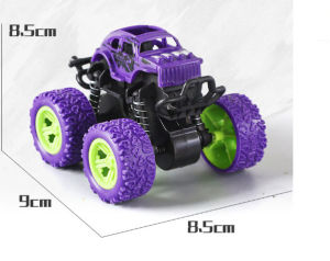 Xe ô tô xe địa hình đồ chơi quán tính chạy đà xe xoay 360