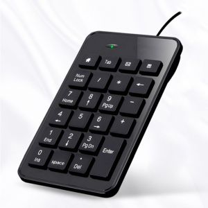 UTOPUS Bàn phím số có dây mini Đa chức năng Bàn phím số 23 phím Bàn phím kỹ thuật số Dành cho máy tính xách tay và máy tính để bàn
