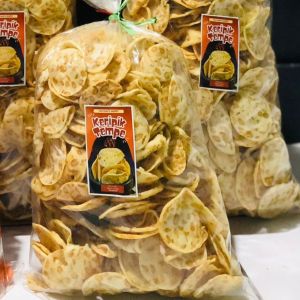 Keripik Tempe Bandung Premium 1kg - Rasa Asli Bebas Lemak Jenuh Kemasan Besar