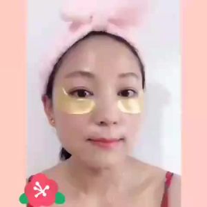 Collagen Eye Mask Downplaying Eye Lines Eye Hydration Moisturizing Glitter Collagen Egg Eye Mask-152c4c8b