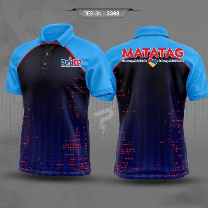 DEPED MATATAG POLO SHIRT UNIFORM FULL SUBLIMATION POLO FOR WOMEN AND ...