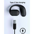 Single ear Earbuds bluetooth Open Wearable Stereo wireless Bluetooth earphones with mic Digital display bluetooth earphones. 