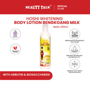 HOSHI Whitening Body Lotion (Bengkoang Milk) - 250ML | Handbody Pemutih Kulit