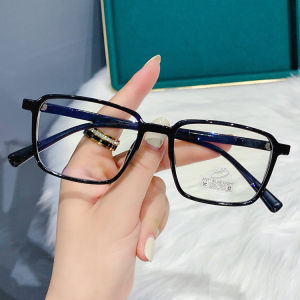 【KAIMENGSHA】Candy Transparent Color Korean Style Fashion Reading Eyeglasses Women with Degrees Anti Radiation TR90 Square Optical Ultra Light Simple Retro Reading Glass Original Japan B63