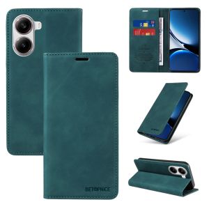 For Xiaomi Mi Poco X7 F7 F6 X6 M6 X3 Pro / Poco X3 NFC Phone Case Retro Magnetic Leather Wallet Soft TPU Card Slot Flip Cover Casing