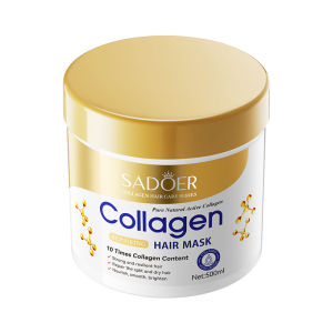 Collagen Hair Mask Conditioner Pelurus Rambut Permanen Masker Hair Treatment Mask Repairs Frizzy Rambut Kondisioner Rambut 500g Original 100% Perawatan Rambut Treatment Rambut Smoothing Perbaikan Keriting Rambut Kering Rambut Lurus-💖Uiabgt