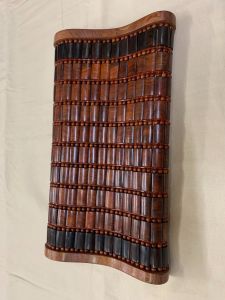 Gối Công Thái Học - Gối Hạt Gỗ Trắc Miếng ( video  hình thật )