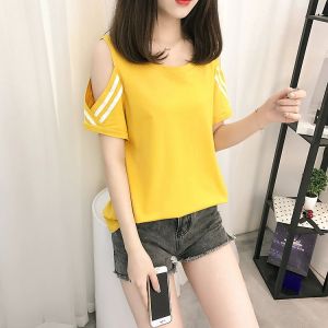 QDshop 2022คอลเลคชั่นใหม่เ วัสดุคุณภาพดี ☀️ สื้อยืดงานสว ยสวย ออ กแบบ❤️‍🔥  แฟชั่นนำเทรนด์  เรี🌻ยบง่าย และหลากหลาย เสื้อสีแดง