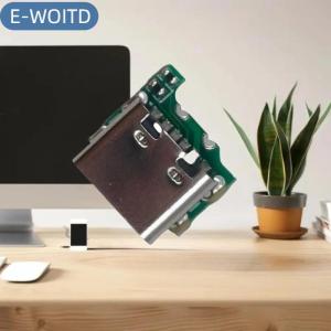 E-WOITD 1 cái cho NDSL chuyển đổi sang USB-C Mod USB Loại C sạc Ổ cắm thay thế cho Nintendo NDS Lite USB-C phí cổng