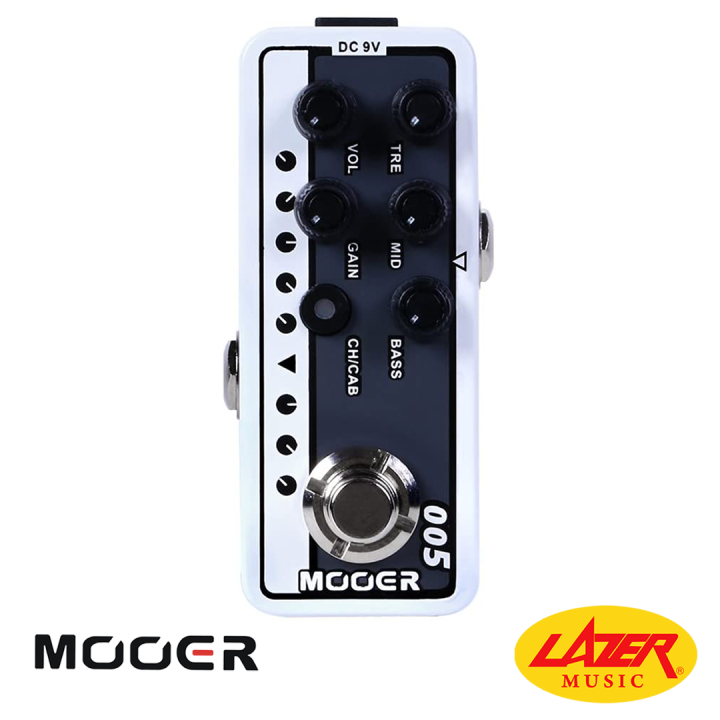 Mooer BROWN SOUND3 005 Micro Preamp Pedal (BROWN SOUND3) 9V Dc