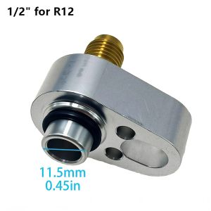 NEXTYOO 1Pcs Metal Leak Detection Plug R134/R12 3/8" 1/2" 5/8" 3/4" Air Conditioning Leakage Plug Durable Condenser Plug for Air-conditioning Compressor Pump