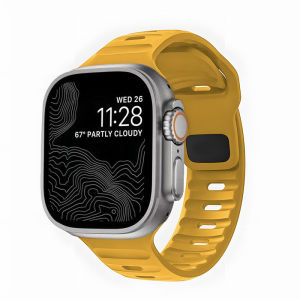 Silicone strap for Apple watch band 9 8 7 6 SE 5 4 40mm 44mm 41MM 45MM color matching rubber replacement bracelet for i watch series 1/2/3 38mm 42mm for Apple Watch Ultra/ Ultra2 49mm