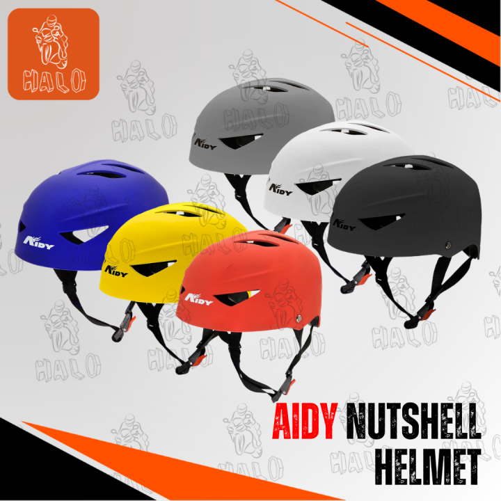 Halo Motor Aidy Nutshell Helmet Adjustable Motorcycle Bike Dc 223 Halo Motor Aidy Nutshell Helmet Adjustable Motorcycle Bike Dc 223