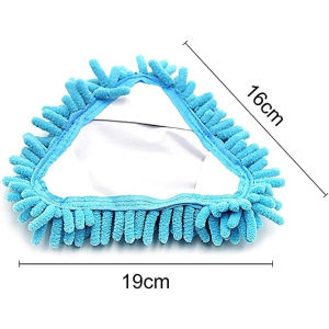 【COD】Stainless Steel Dust Removal Triangle Dust Removal Can Be Replaced Small Mop Household Portable Wall Can Be Retractable No Dead Angle Roof Ceiling Lazy Artefact Multi-Functional Mop Clean Cleaning Tools