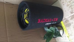 56810 Inch Cylindrical Car Bluetooth Subwoofer Car Audio Motorcycle 12V24V Truck Card Speaker