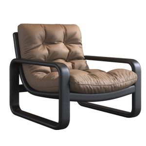 UrbanSpace SG- Nordic Sofa Chair Single Sofa Chair Leisure Lounge Chair Small-sized Lazy Sofa Light Luxury