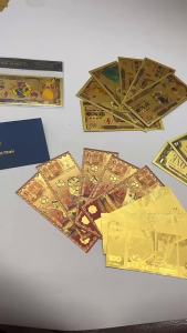 World Cup Commemorative Banknotes   Non-circulating banknotes with fluorescent effect Qatar 100 Yuan Commemorative Banknote