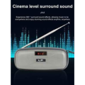 LP-V57 Radio Wireless Bluetooth USB TF card FM Radio Speakers Hands free Mini Speakers Removeable Li battery Speakers. 