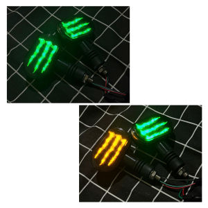 [1 CẶP] Xi nhan LED Monster NVM hiệu ứng nước chảy dành cho xe máy _ Nhiều màu sắc lựa chọn