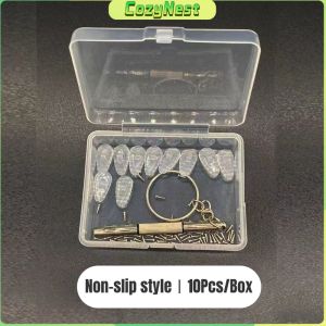 CozyNest 10/20Pcs Soft Silicone Glasses Nose Pad/Eyeglasses Repair Accessories Kit/Replacement Nosepads Set