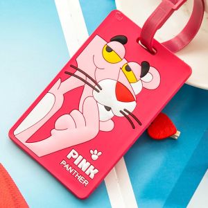 PVC Luggage Tag Cute Cartoon Buckle Strap Adjustable Soft Silicone Cover Label ID Address Holder Travel Tag PVC Cute Cartoon Adjustable Strap Soft Silicone Luggage Tag ID Address Label Holder Travel Bag Tag