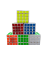 JLT 4x4 Neon Color Rubics Cube. 