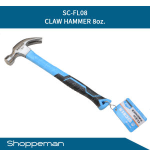 CLAW HAMMER 8oz. DROP FORGED NAIL DRIVING HAMMER SC-FL08