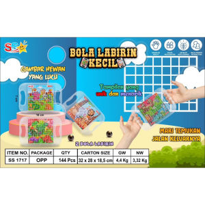 LABIRIN BESAR 1718 - LABIRIN KECIL 1717 /MAINAN KREATIFITAS AKTIVITAS / MAINAN MAZE