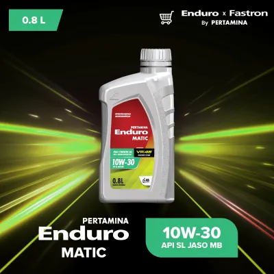 ENDURO MATIC 10W30 ขนาด 0.8L น้ำมันเครื่องสำหรับรถจักรยานยนต์เกียร์อัตโนมัติ