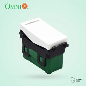 OMNI 3-Way Illuminated Switch in Ivory 16A Designer Series - DWS-224