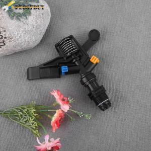 【New Arrival】360 Rotary Lawn Impact Sprinkler Plastic DN15 1/2 Irrigation Rocker Sprinkler Convenient Simple Operation Lightweight for Seedling Gardening Supplies