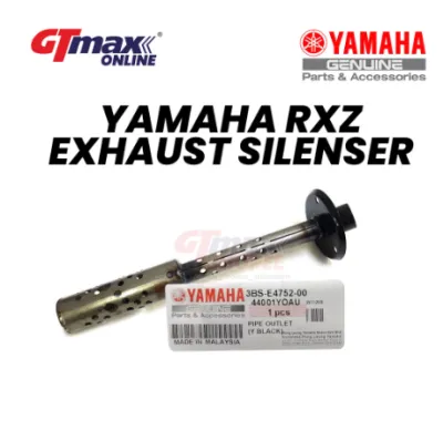 (BERANI JAMIN 100% ORIGINAL) YAMAHA RXZ EXHAUST EKZOS SILENSER EXZOS SILENCER 3BS EXHAUST SILENCER PIPE OUT