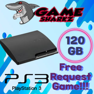 Ps3 - Ps 3 slim hardisk 120GB 2 stik wireles + Full Game Terbaru