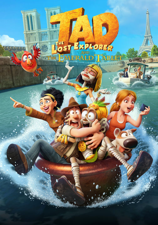 Tad, the Lost Explorer and the Emerald Tablet (2022) DVD หนัง มาสเตอร์ พากย์ไทย
