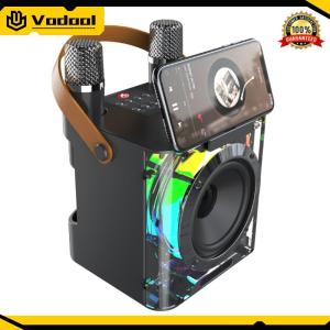 Karaoke BT Speaker Rechargeable Wireless Karaoke Speaker for Outdoor Picnic