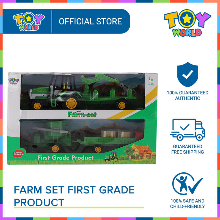 Toy World Farm Set First Grade Product Farm Truck Machinery