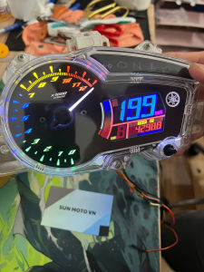 Đồng hồ zin Exciter (2015-2018) đã mod màu sẵn  lắp như zin