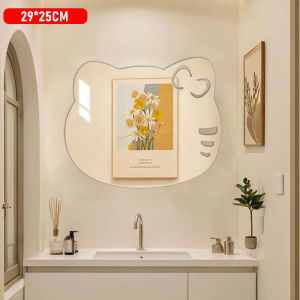 COD INS-style irregular mirror mirror sticker wall glass wall mirror salaming sa loob ng bahay wall mirror for living room wall mirror aesthetic