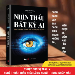 Sách - Nhìn Thấu Bất Kỳ Ai - Nghệ Thuật Đọc Vị Người Khác Chỉ Bằng Một Ánh Nhìn