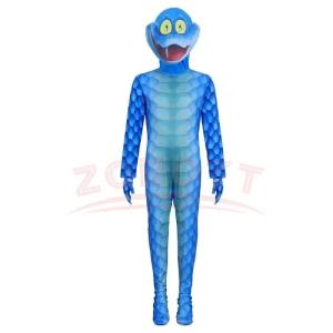 Anime Style Zootopia 2 Creative Gary Snake Cosplay Bodysuit One-piece Style adult Childrens Stage Performance Costume Play Gift2026