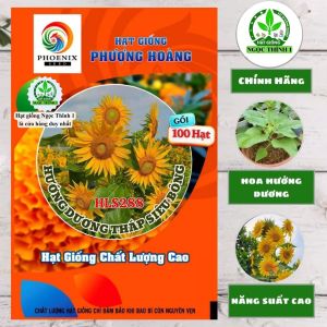 Hạt Giống Hoa Hướng Dương Tháp Siêu Bông HLS288 PHƯỢNG HOÀNG (Gói 100 hạt) - Hàng mới