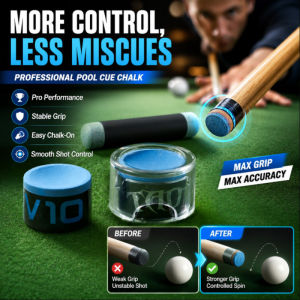 Taom V10 Professional Billiard Chalk Premium High Performance Pool Chalk Snooker Chalk Anti Slip Long Lasting Cue Chalk Billiard Accessories