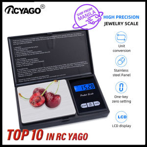 RCYAGO LCD Digital Pocket scale 500/0.01g Jewelry Gold Balance Weight Scale Electronic Gold Coin Scale for Household Pharmacy