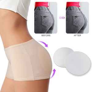 SS* Women Low Waist Hip Padding Butt Lifting Panties Shapewear Buttocks Hip Fake Ass Pad Control Panties