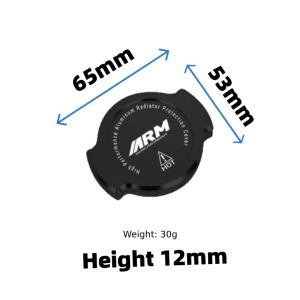 CNC ARM Radiator Cover Radiator Cap Cover Motorcycle Accessories Decoration Universal Aluminum Alloy