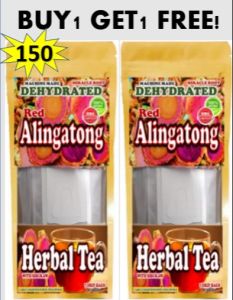 RED ALINGATONG ROOTS HERBAL TEA 20 BIG TEA BAGS or BUY1 TAKE1