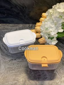 Cookman 3Section Thermostatic Kitchen Lock กล่องถนอมอาหาร Press Lock กดเปิด เวฟได้ ใช้ซ้ำ หนา เกรด