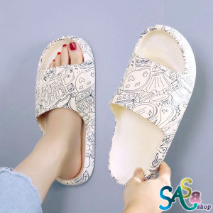 Sasa Girls Fashion 🔥มาใหม่🔥รองเท้าแตะยางพิมพ์ลาย 🐻พื้นนิ่มใส่สบายเท้า🎀งานคุณภาพคัดเกรดสูง🎀กันลื่น กันน้ำ T50