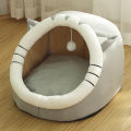 📢Ready Stock📢Washable Pet Bed Cat Bed Large Size Soft Kennel Bed Cotton Cat Bed with Toy Kucing Bed sarang kucing 宠物狗床猫窝. 